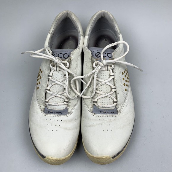 Ecco Biom Natural Motion Hydromax Shoes Mens 41 US 7 Yak Leather Spikeless Golf main image 9